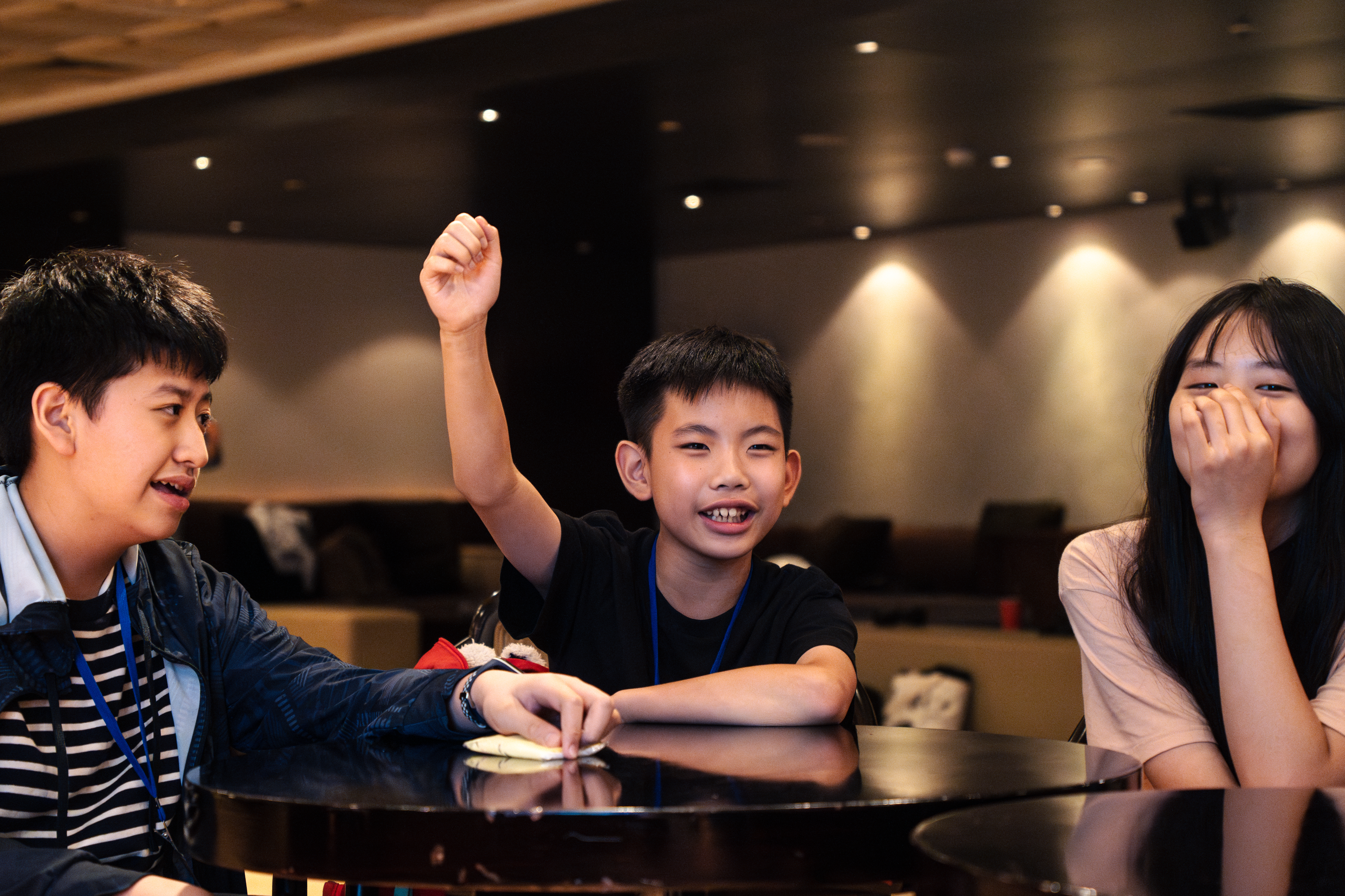 許婷婷觀察到，相較於成人關心故事的意義，小記者更在意故事的細節。（攝影／王崴漢）