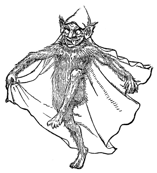 Goblin illustration by John D. Batten from “English Fairy Tales” (19th century). (Photo Credit: Wikimedia)