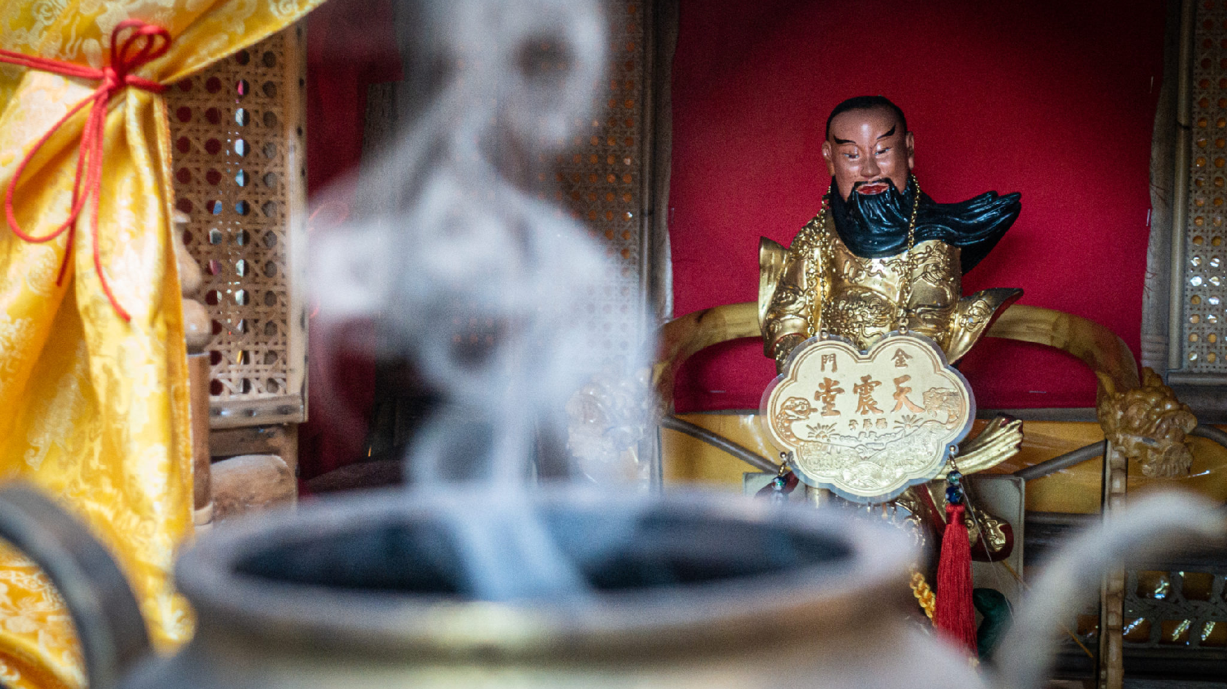 天震堂一隅。（攝影／賴翊銘）