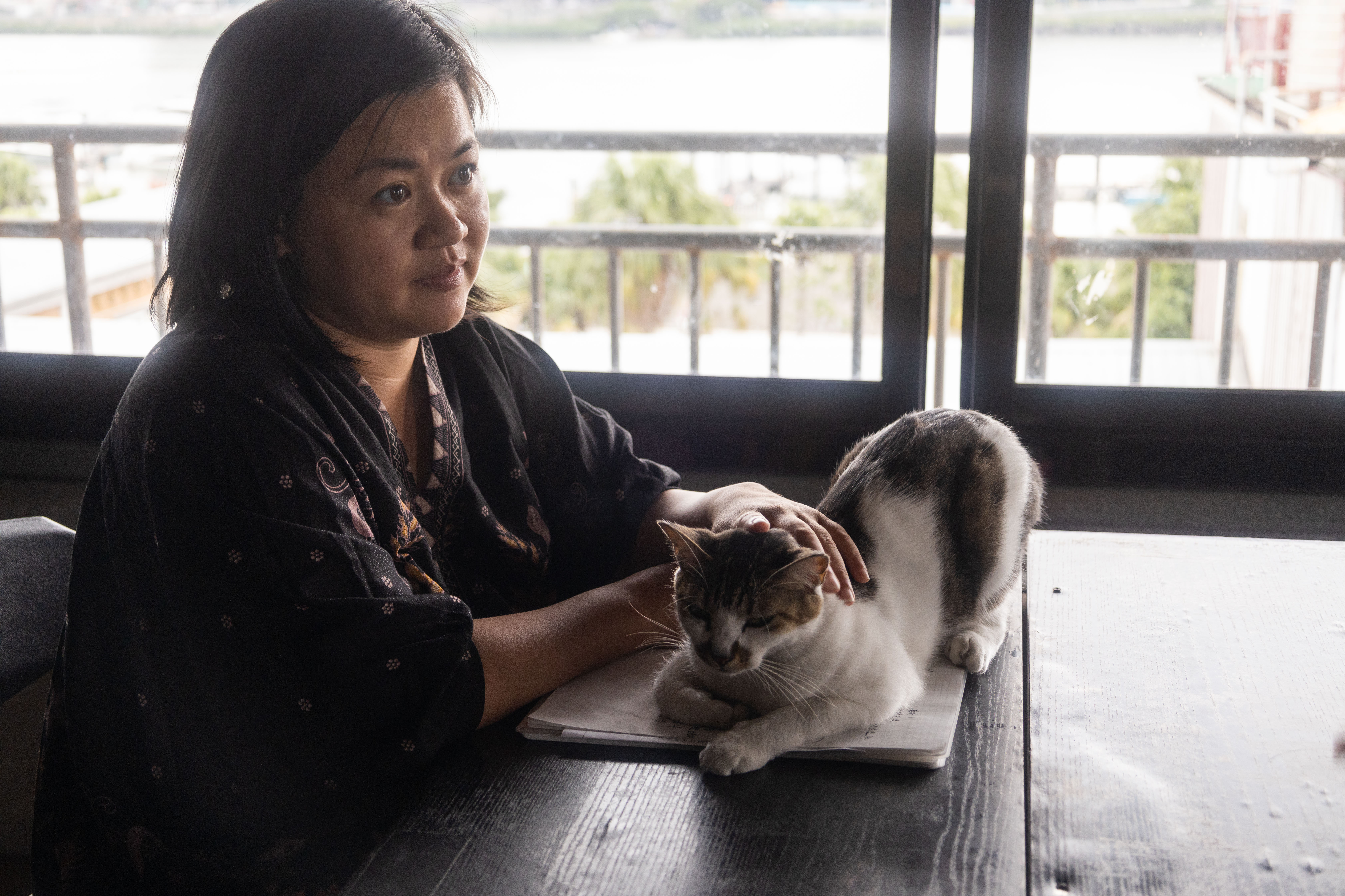 林宜瑾在成長過程中不斷提問、探究自己和舞蹈的關係，自然而然地朝向藝術創作發展。（攝影／蔡昕翰）