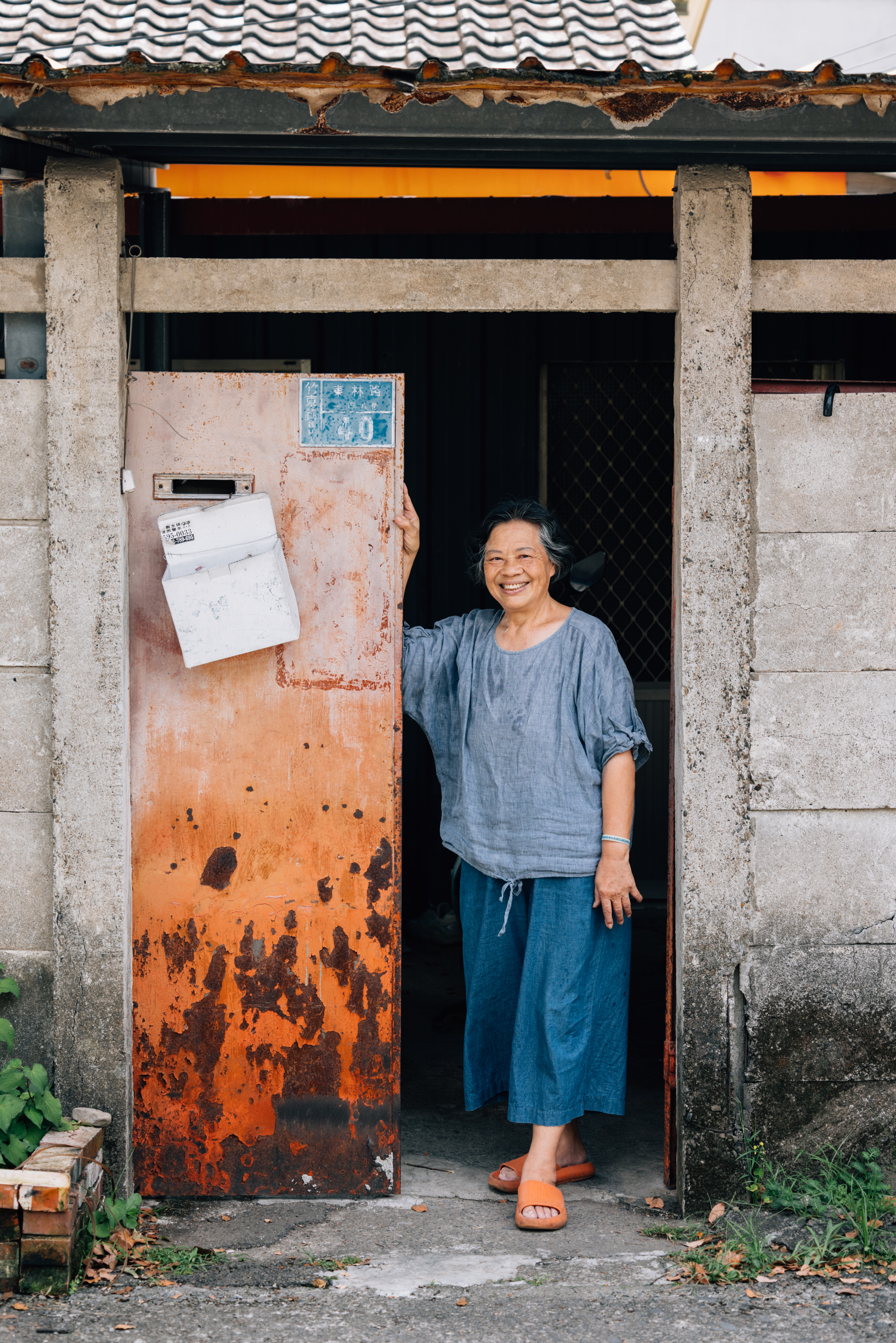 林務局宿舍住戶劉小姐。（攝影／溫翔宇）