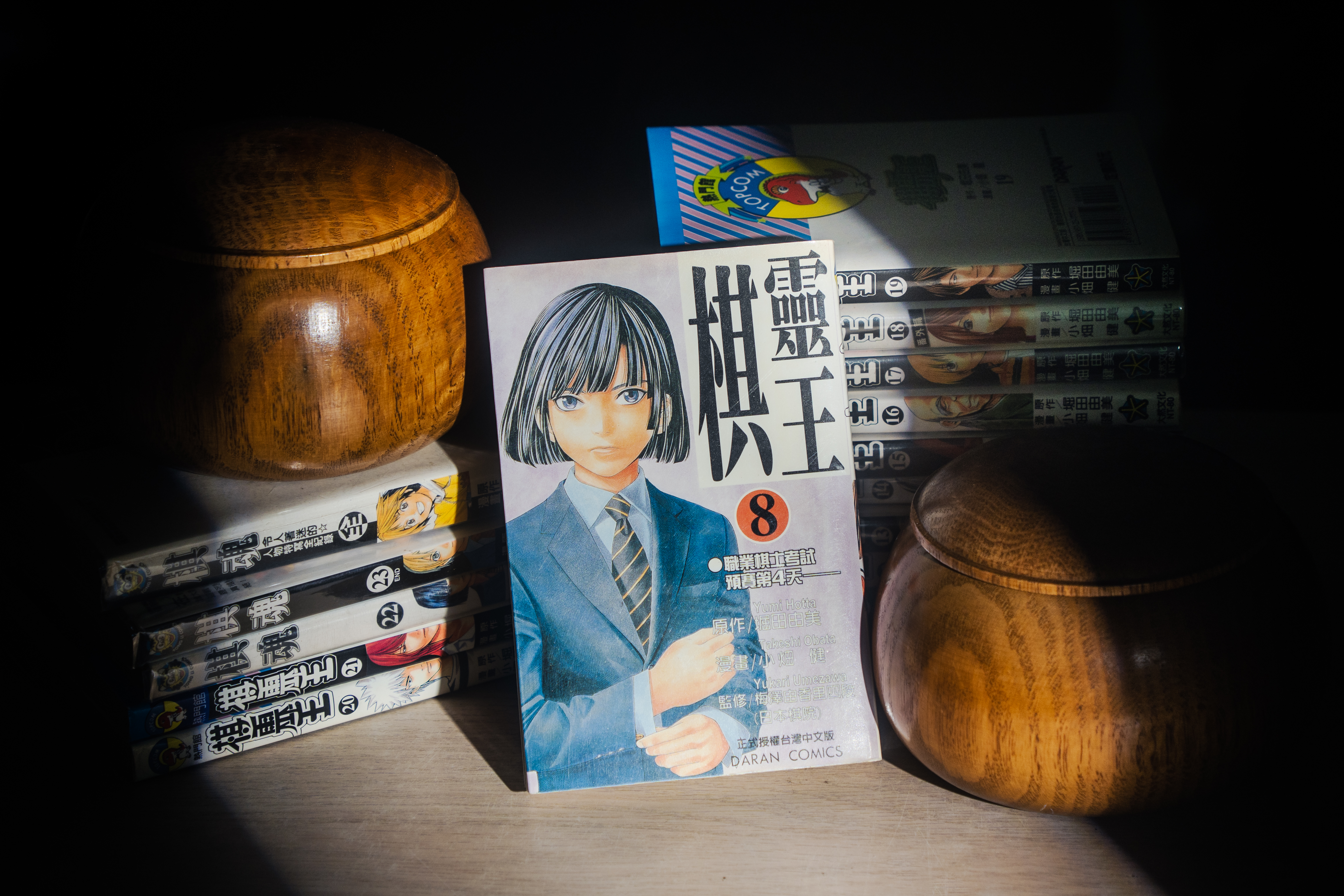 8歲那年看了《棋靈王》,黑嘉嘉發現原來下圍棋也能是份職業,便立志成為職業棋士。(攝影/王崴漢)