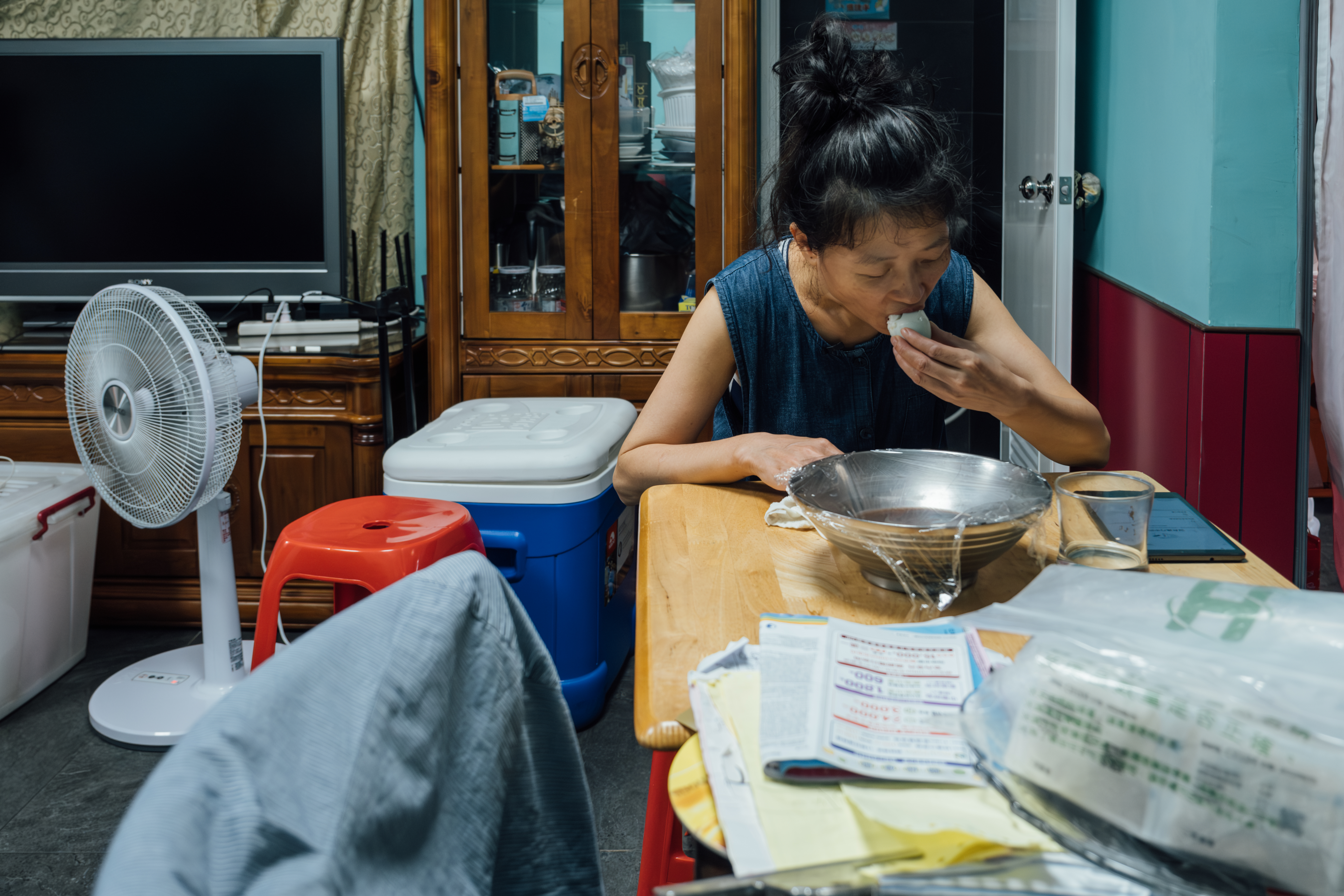 莊婷走不出去的情緒讓她成為一個更孤單、悲傷的母親，但大家擔心母子間親情有可能因此而更加惡化。（攝影／余志偉）