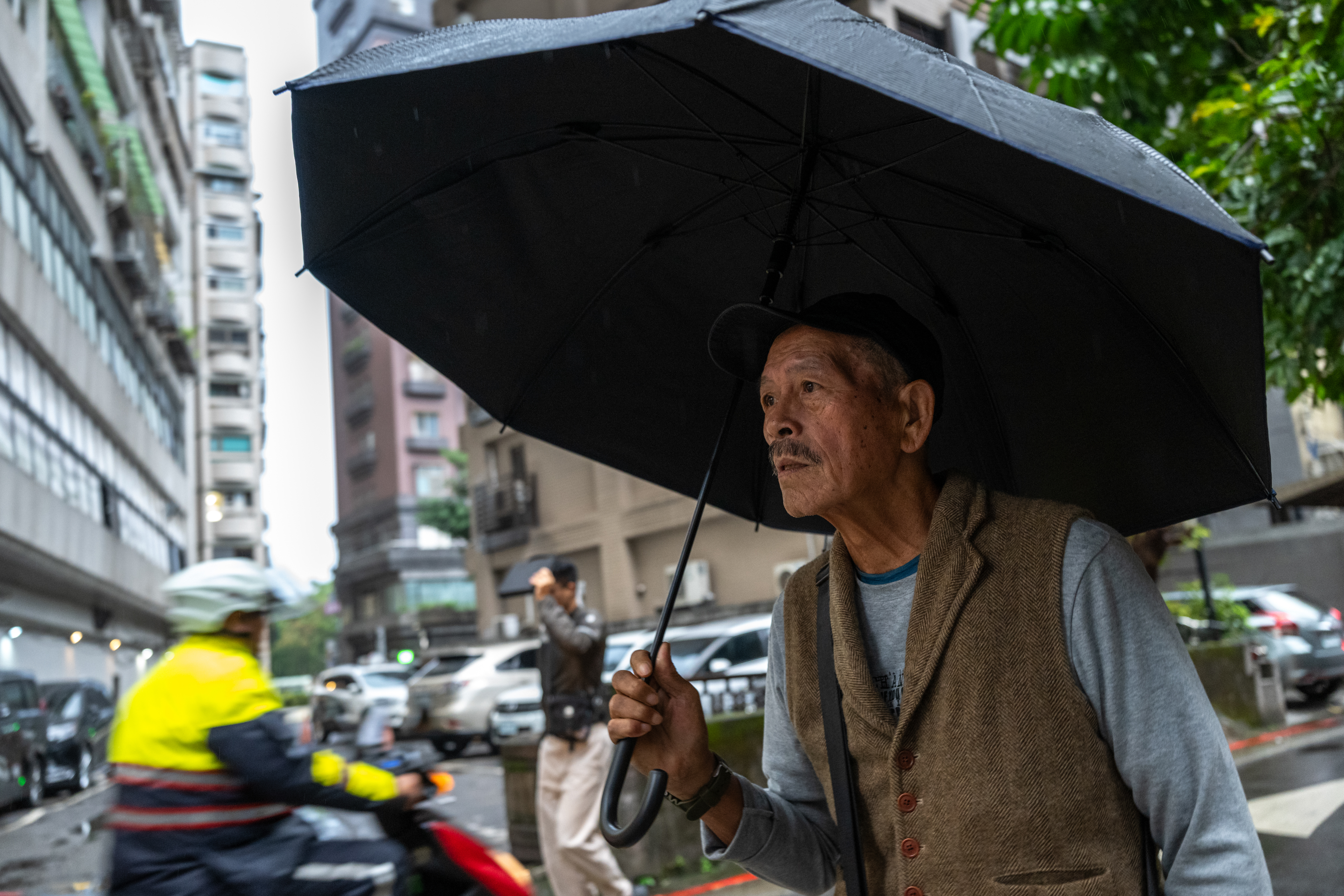時間已逝，唯有風的歌聲可以將他帶回14歲在海邊的那一晚。（攝影／謝佩穎）