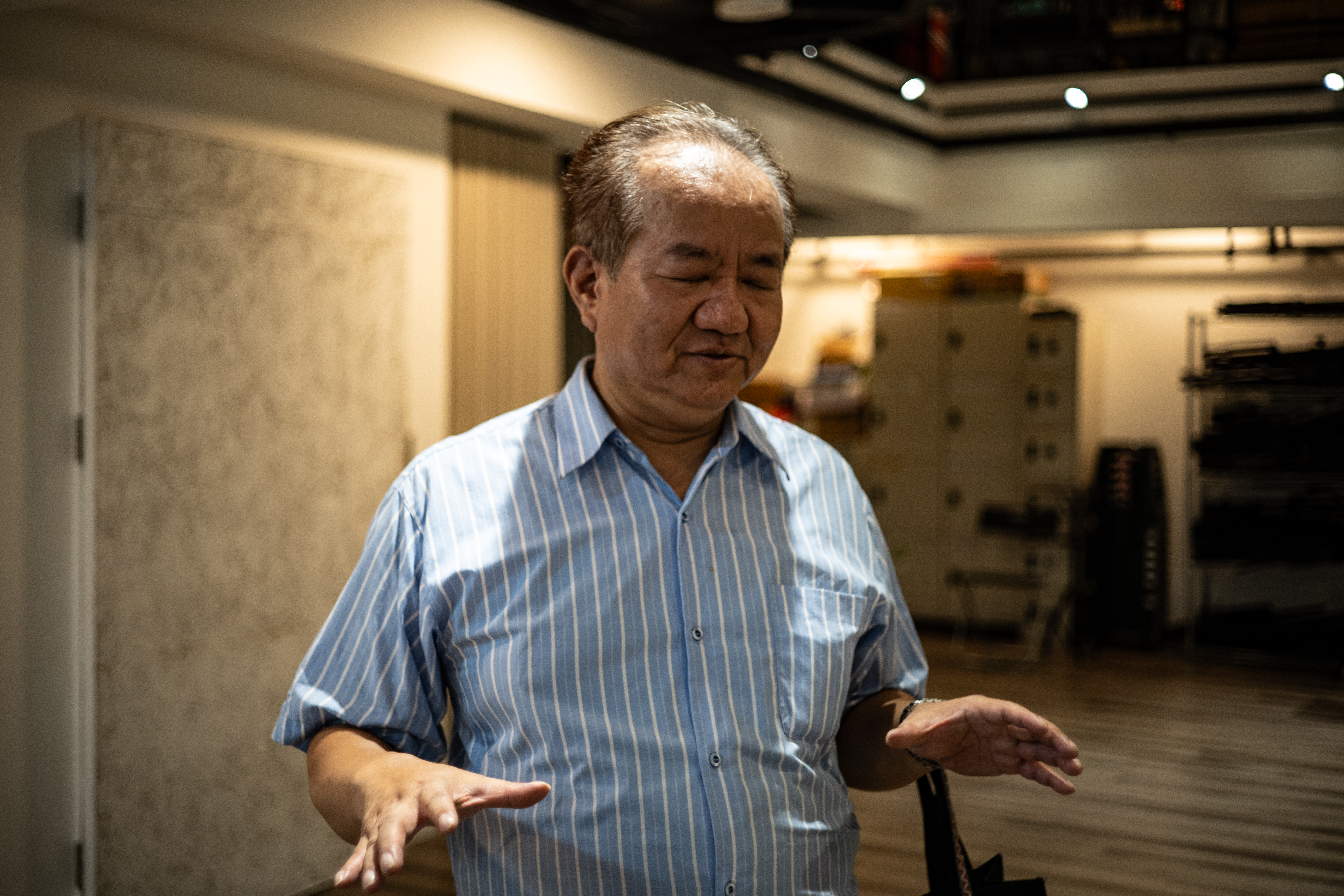 不要多問,也不要多想。作為槍手,陳志明認定,離死刑犯愈近,對工作和自己都沒有好處。(攝影/陳曉威)