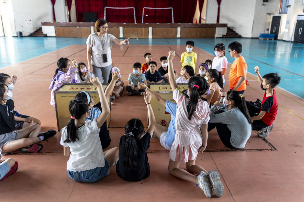 部分學校仍維持舉辦自治市長選舉,讓師生從一次次的實際經驗學習民主。(攝影/張家瑋)