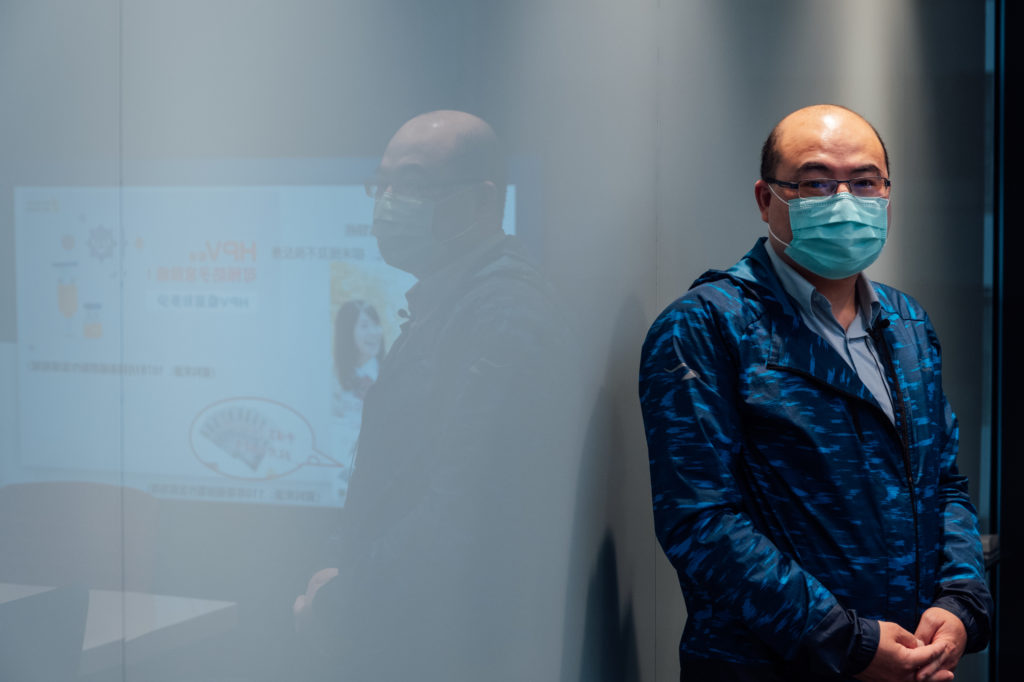 提起台灣首宗HPV疫苗訴訟的貝拉爸爸強調，「我們的重點從來就不是要講HPV疫苗不好，疫苗可以保護自己、保護大家，是很好的事情，但是不良反應要多一點告知提醒。」（攝影／余志偉）