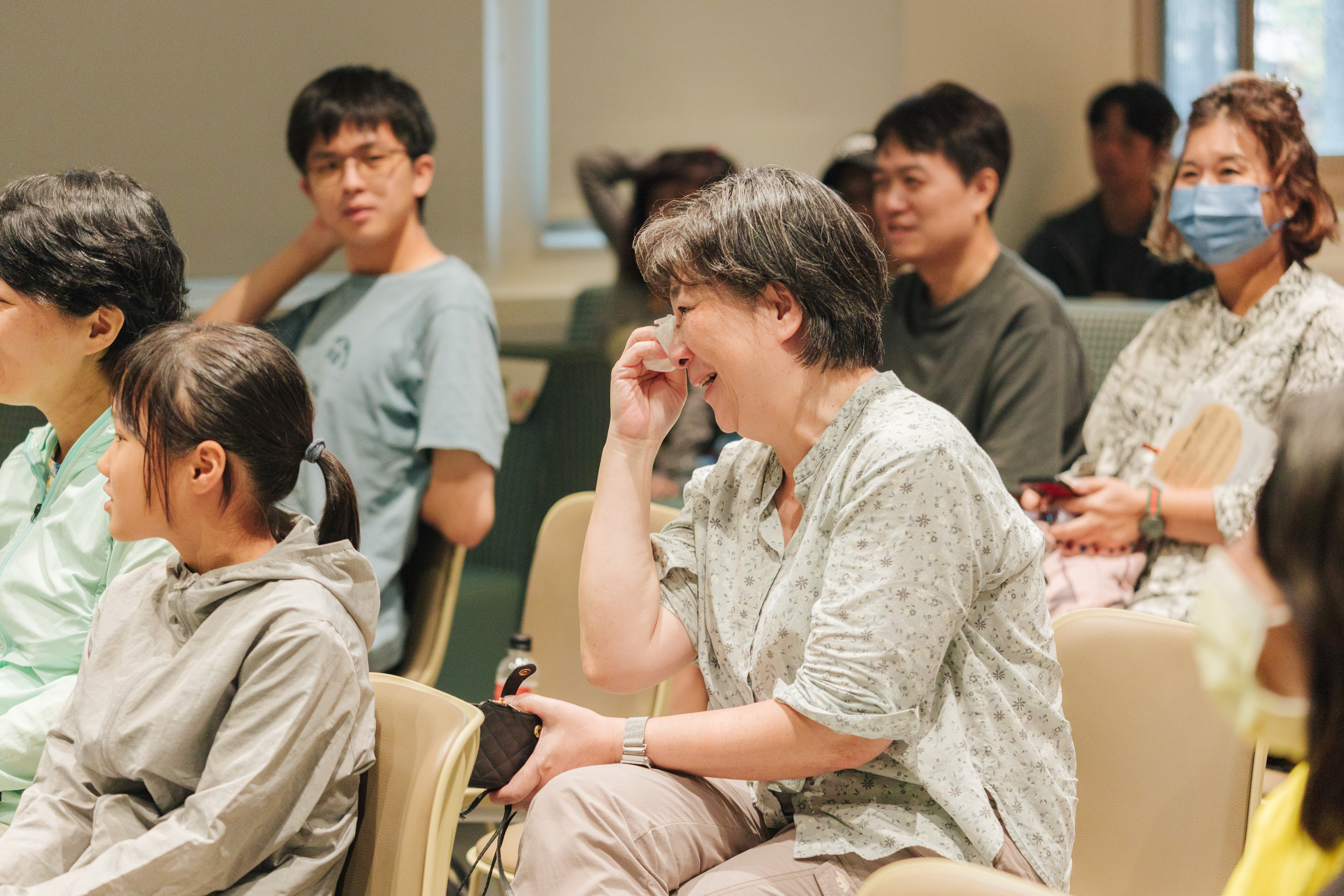 活動現場氣氛熱烈，也有觀眾在講者分享完後誠摯發問。（攝影／林野）