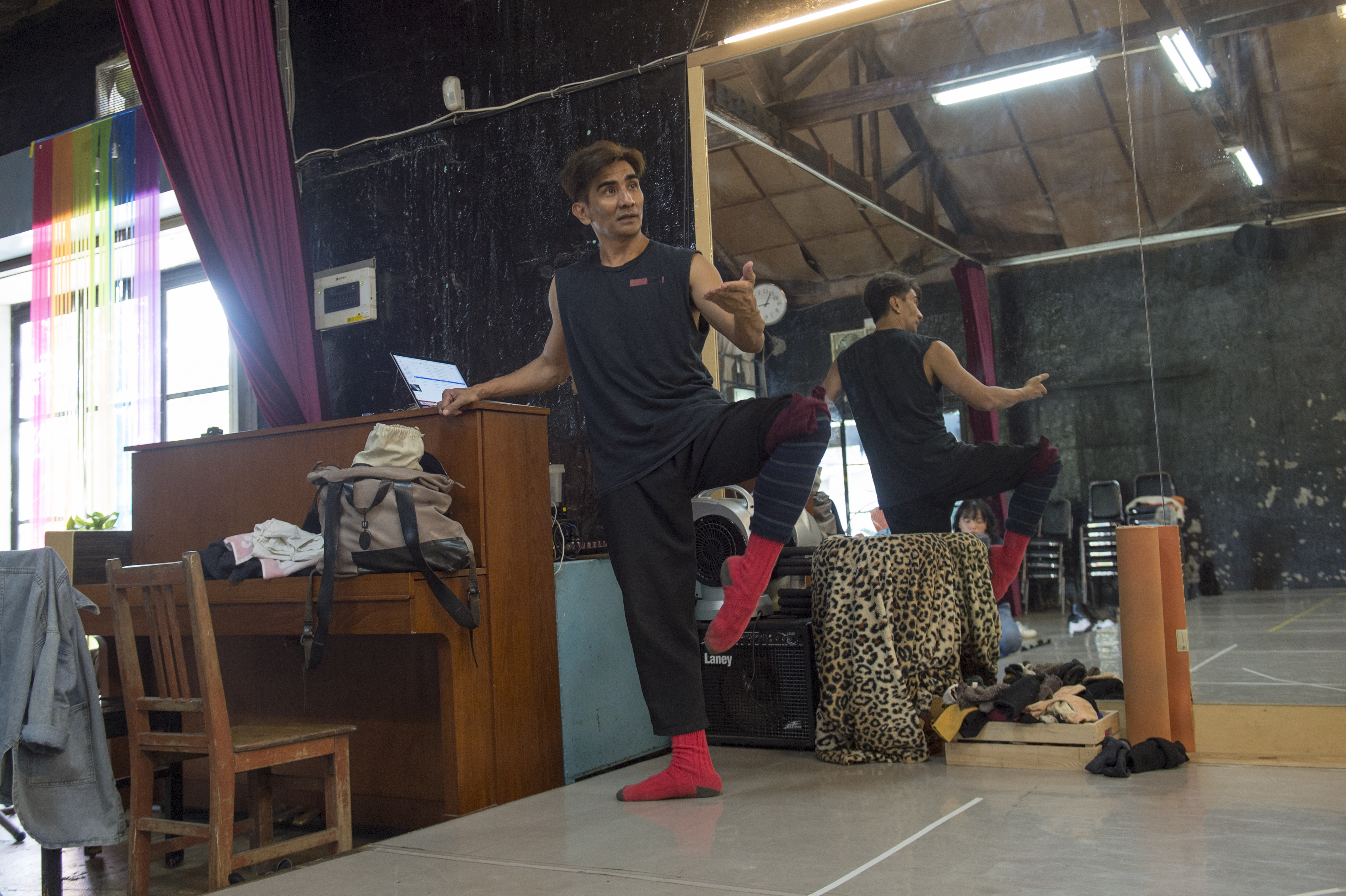 布拉瑞揚自幼喜愛舞蹈，12歲便夢想成為舞者。（攝影／林彥廷）