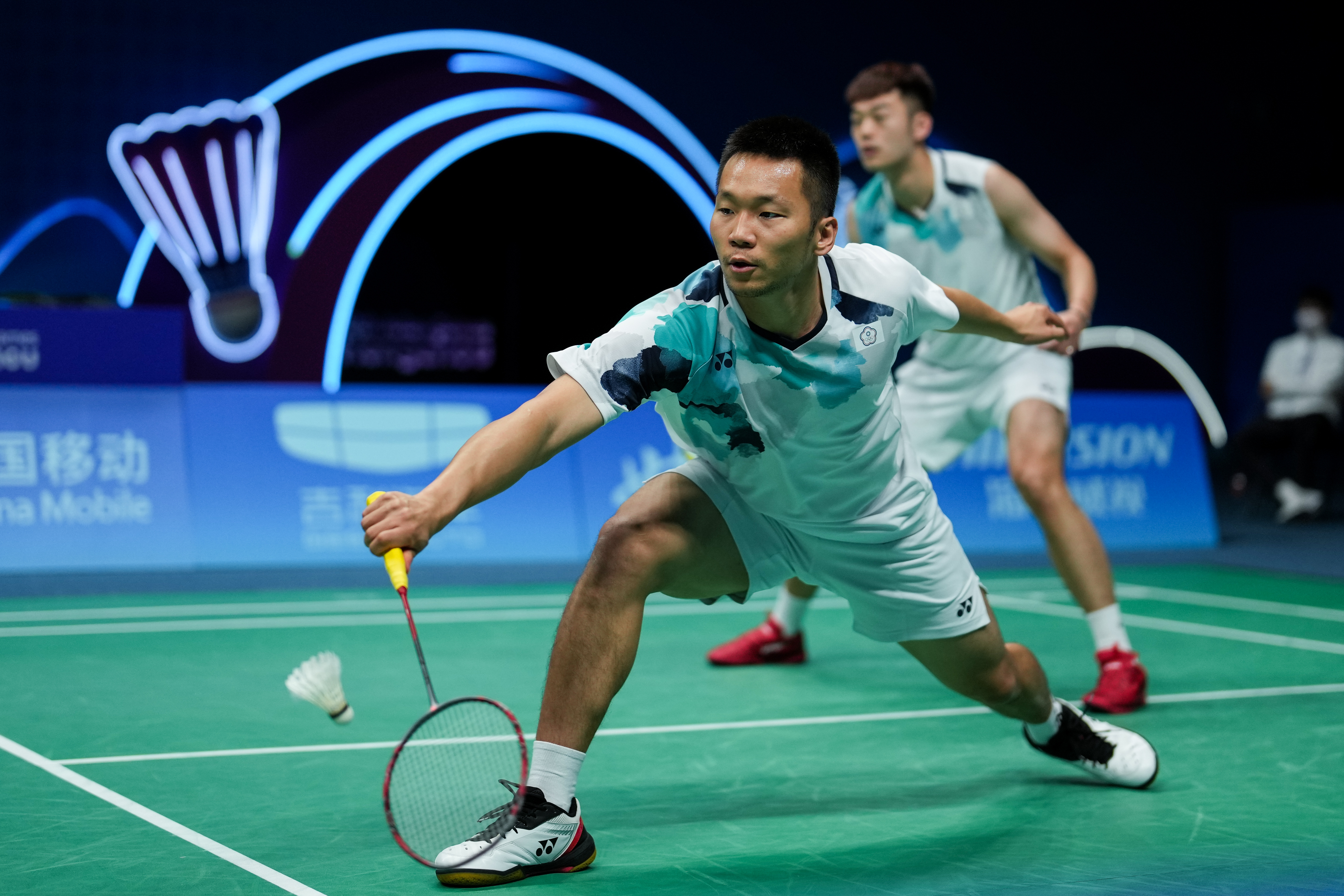 在羽球場上,拼的不僅是速度與耐力等體能,智力與判斷力同樣是李洋取勝的關鍵。(攝影/Shi Tang/Getty Images)