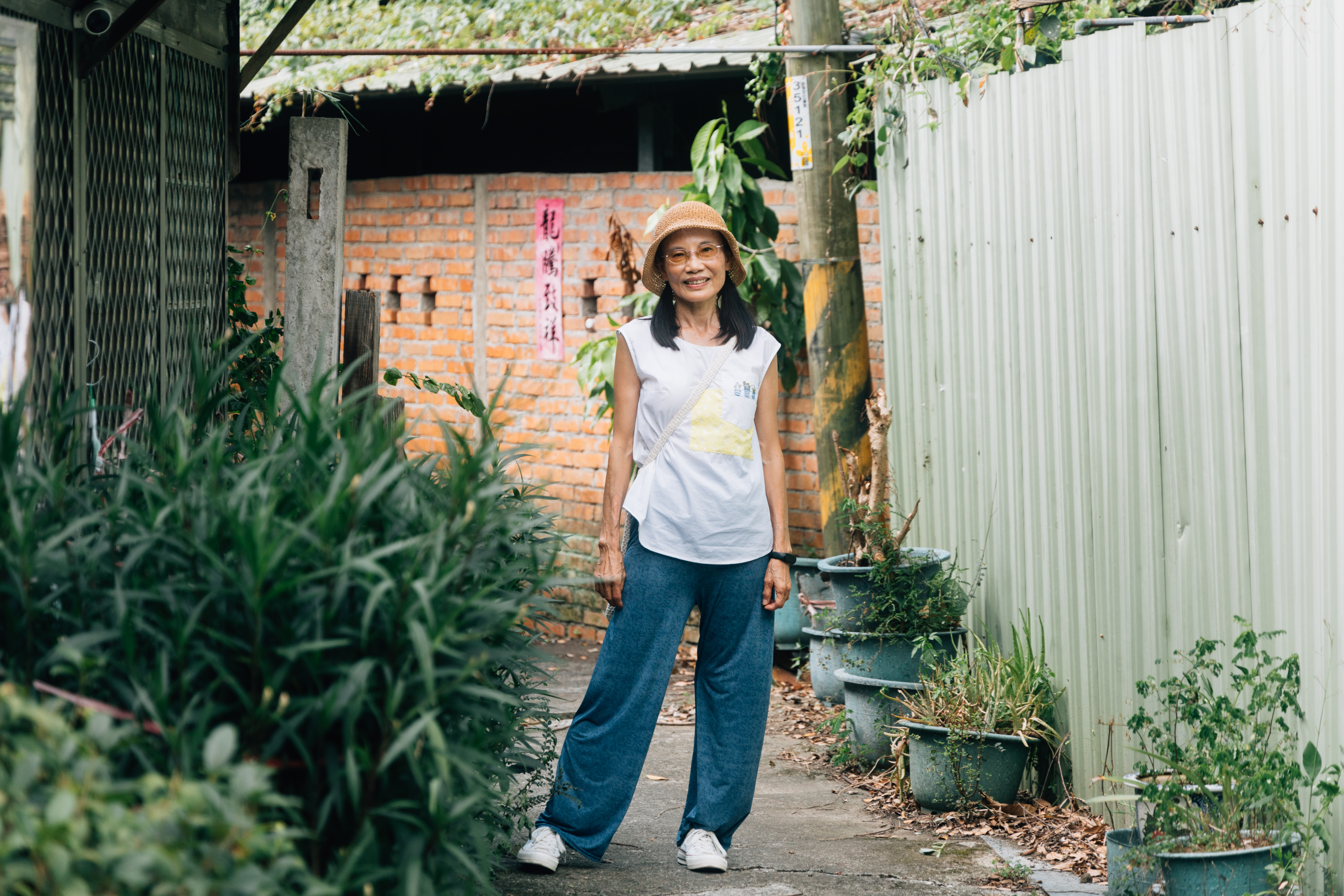 曾經是林務局宿舍住戶的吳宇珍。（攝影／溫翔宇）