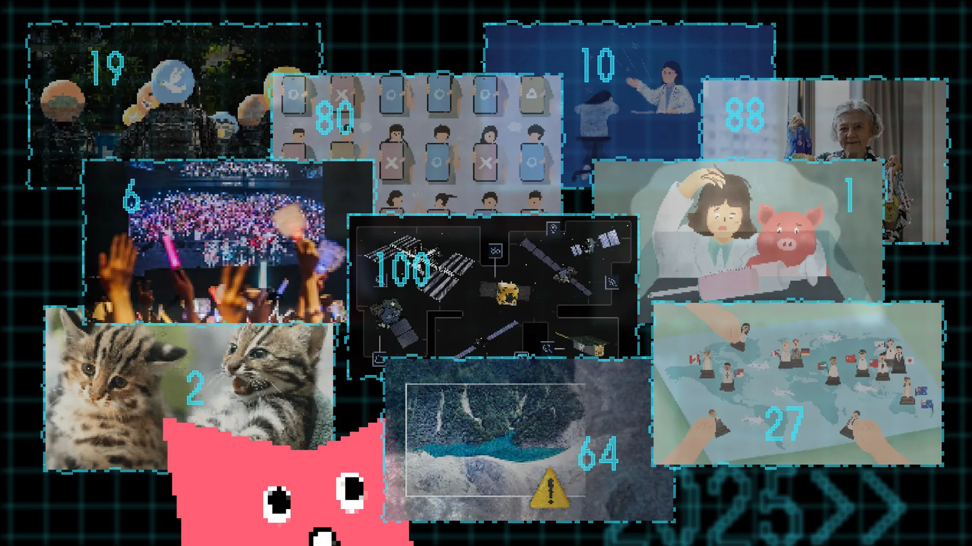 2025，世界好忙──從10組關鍵數字，讓我們記憶災害、疫病、遷移，也超越限制的這一年- 少年報導者The Reporter for Kids