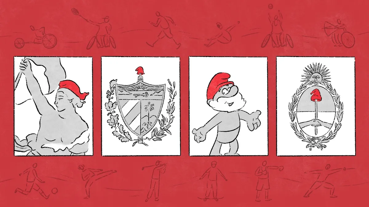 真的假的】2024巴黎奧運吉祥物弗里吉，從法國大革命到中南美洲國家國徽都看得到他？ - 少年報導者The Reporter for Kids